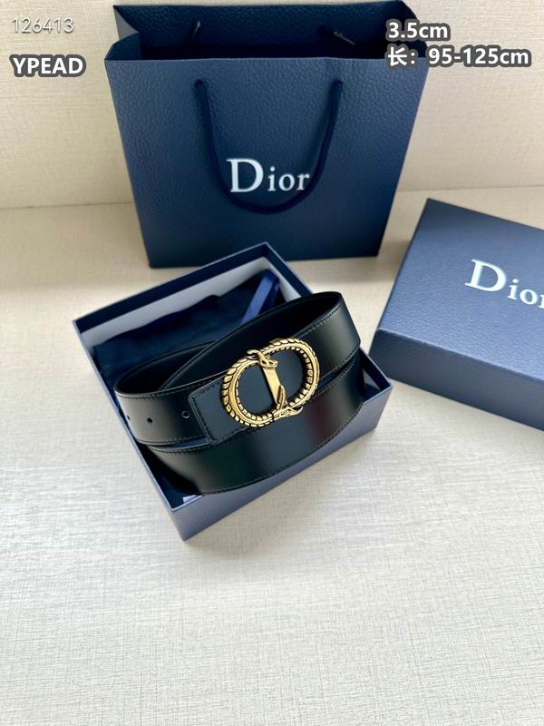Dior belt 35mmX95-125cm 8L (164)