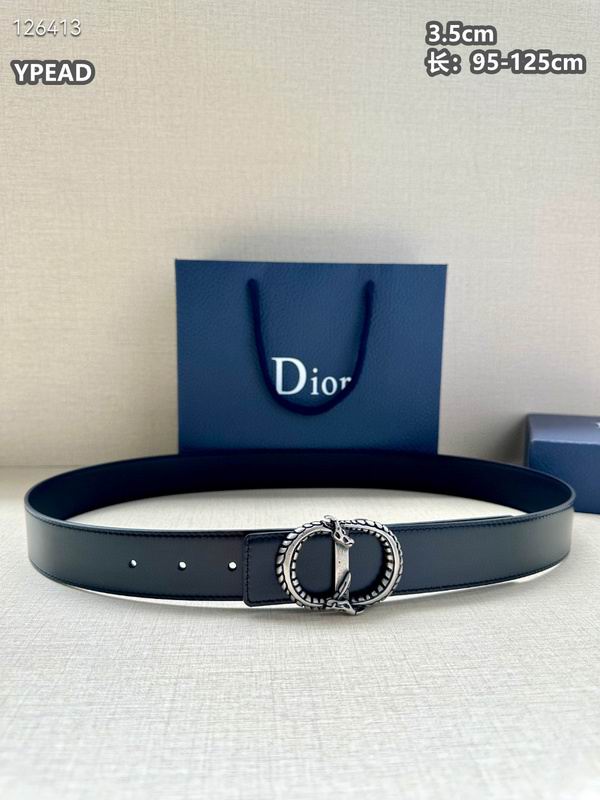 Dior belt 35mmX95-125cm 8L (168)