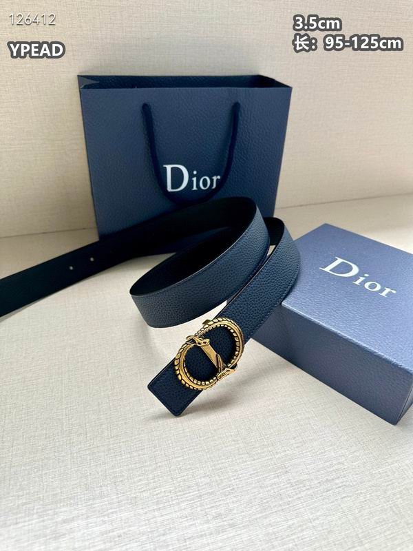 Dior belt 35mmX95-125cm 8L (174)