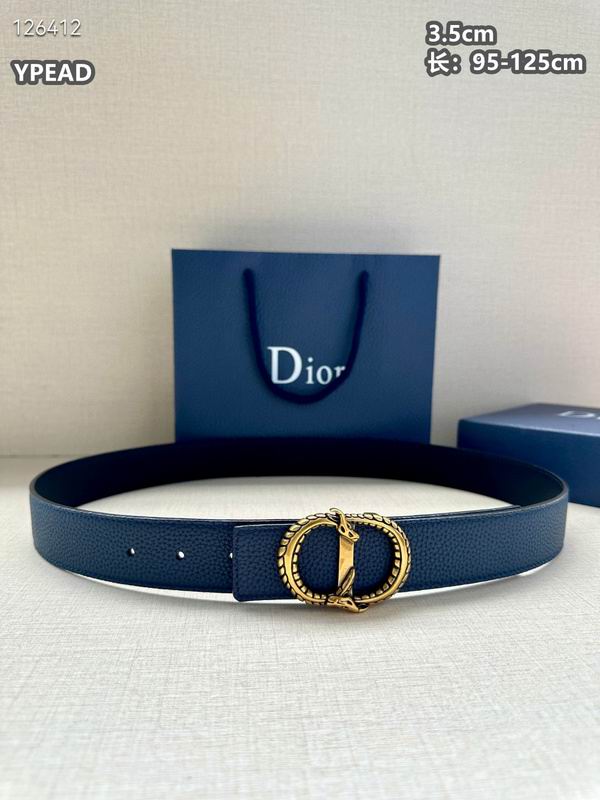 Dior belt 35mmX95-125cm 8L (176)