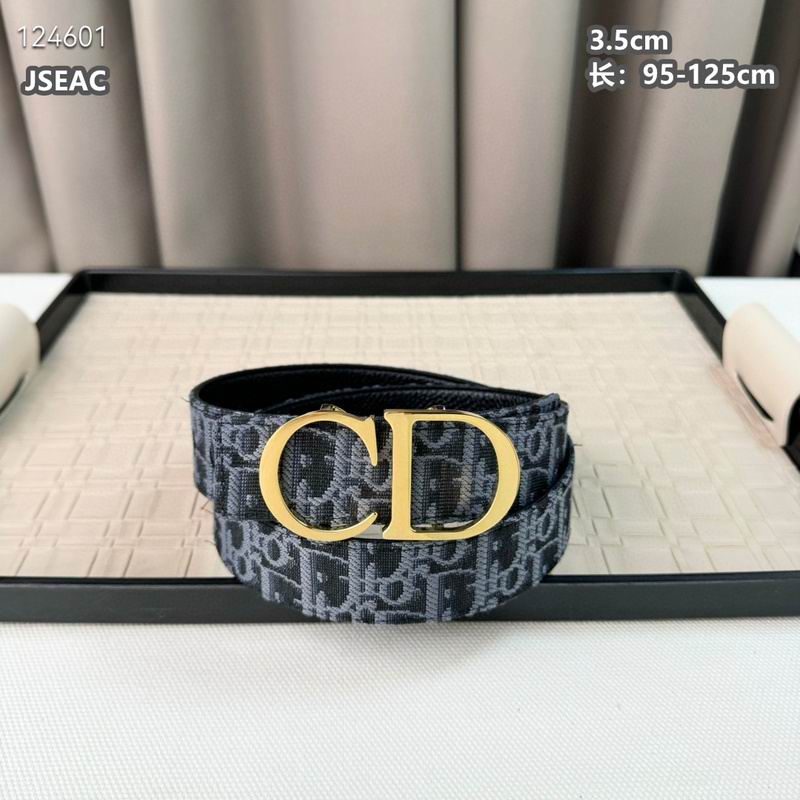 Dior belt 35mmX95-125cm 8L (325)