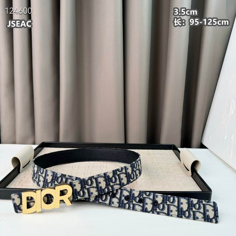 Dior belt 35mmX95-125cm 8L (329)