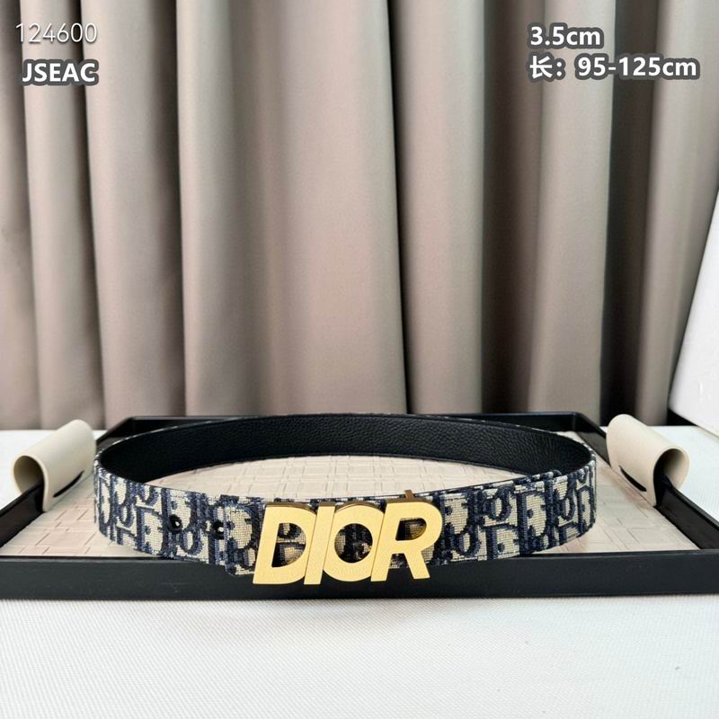 Dior belt 35mmX95-125cm 8L (330)