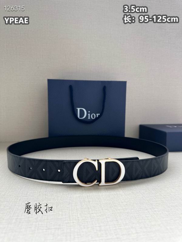 Dior belt 35mmX95-125cm 8L (35)