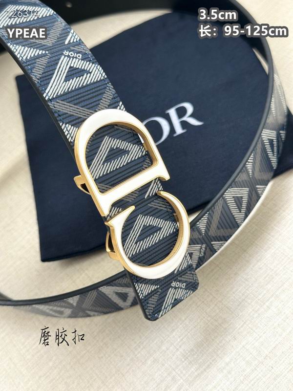 Dior belt 35mmX95-125cm 8L (36)