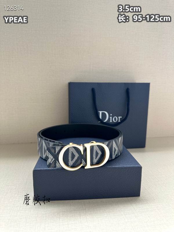 Dior belt 35mmX95-125cm 8L (38)