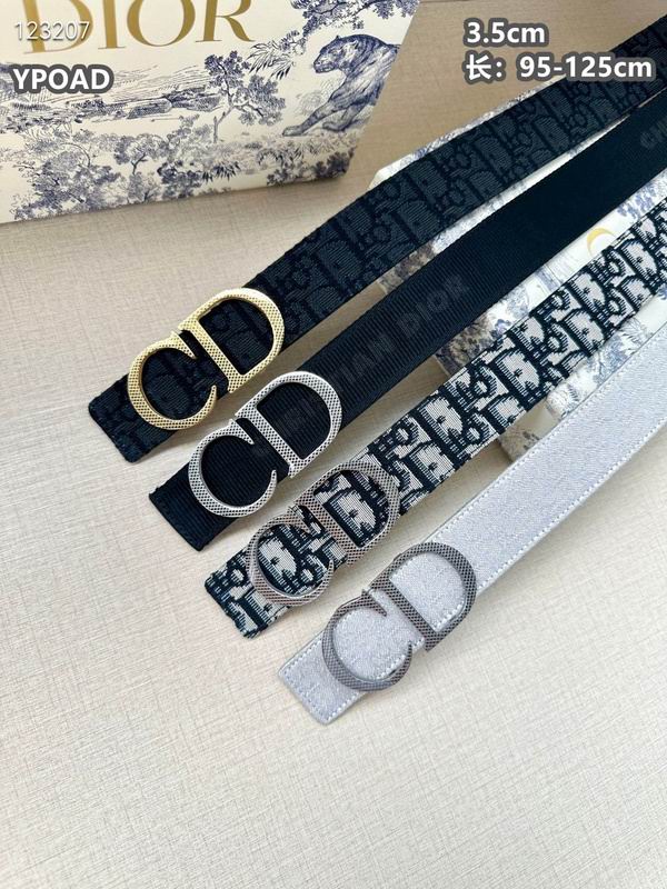 Dior belt 35mmX95-125cm 8L (380)