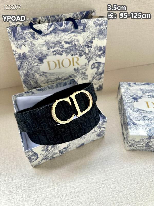 Dior belt 35mmX95-125cm 8L (381)