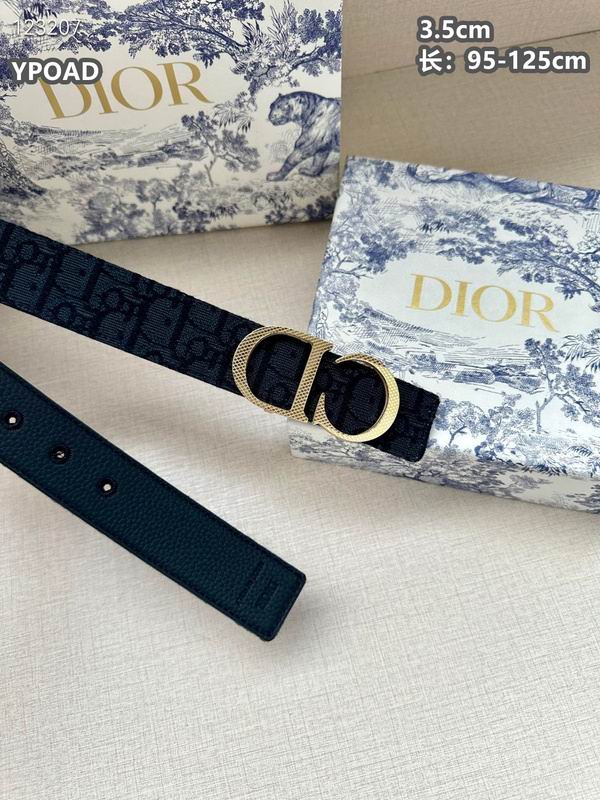 Dior belt 35mmX95-125cm 8L (382)