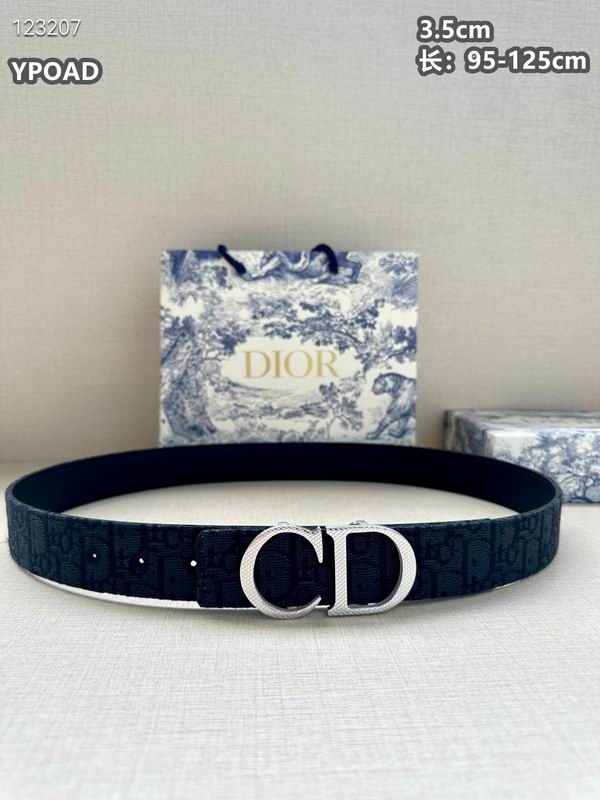 Dior belt 35mmX95-125cm 8L (386)