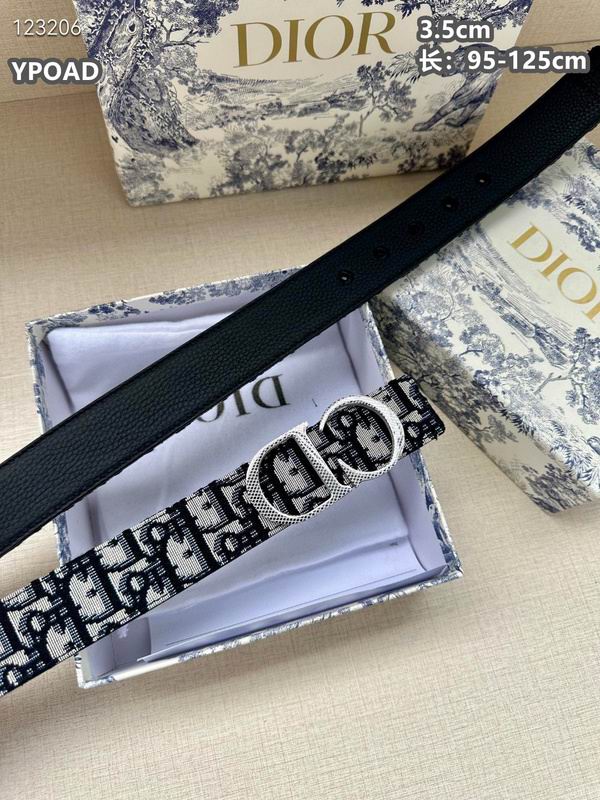 Dior belt 35mmX95-125cm 8L (387)