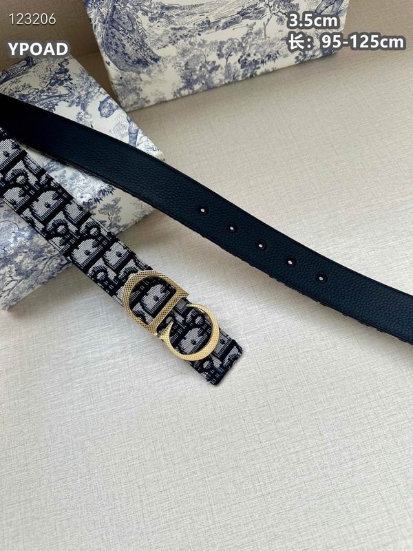 Dior belt 35mmX95-125cm 8L (390)