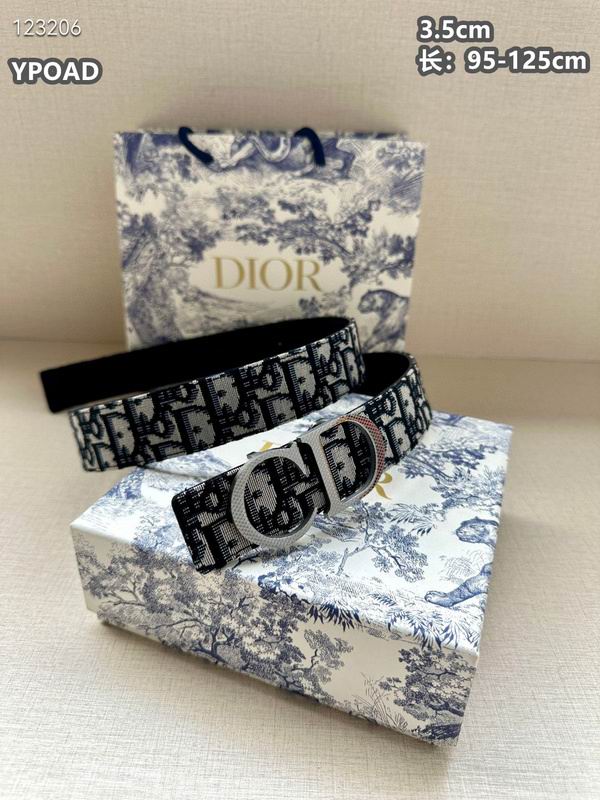 Dior belt 35mmX95-125cm 8L (393)