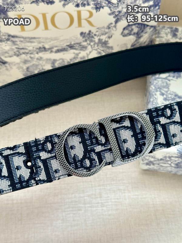 Dior belt 35mmX95-125cm 8L (394)
