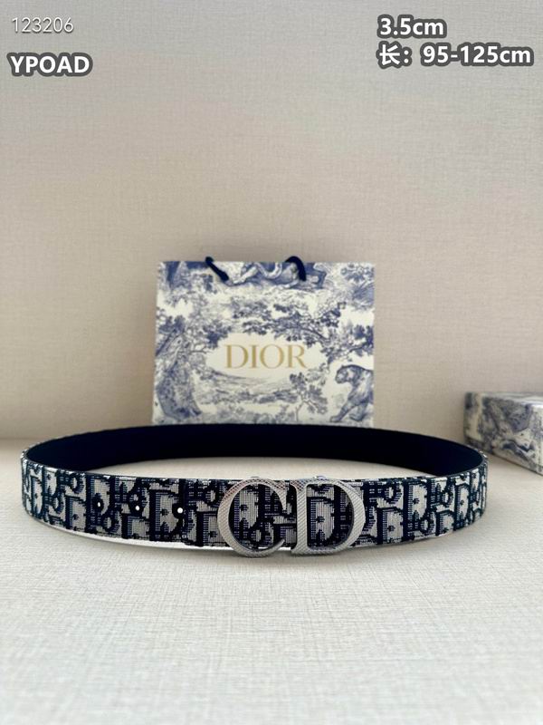 Dior belt 35mmX95-125cm 8L (395)