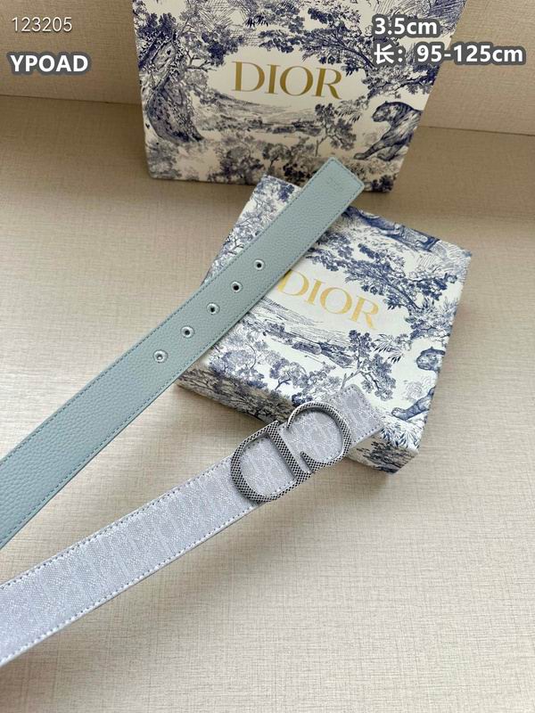 Dior belt 35mmX95-125cm 8L (398)