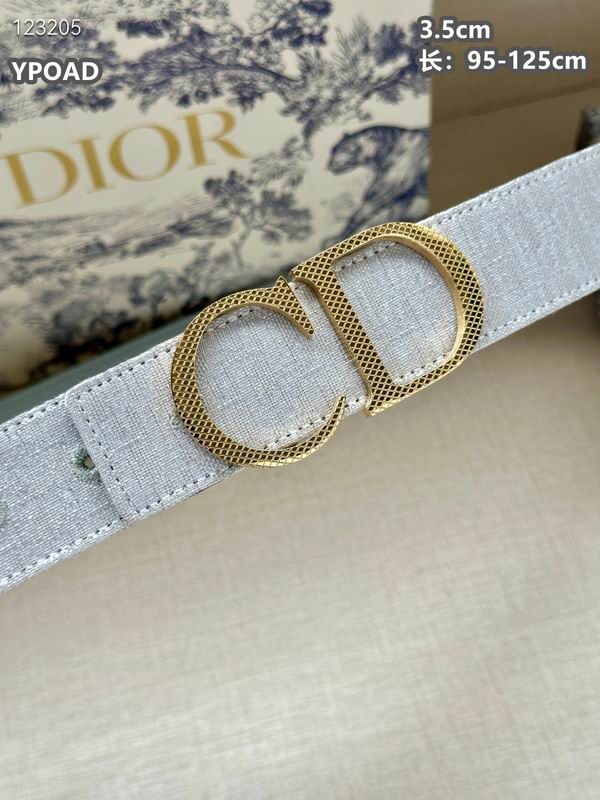 Dior belt 35mmX95-125cm 8L (400)
