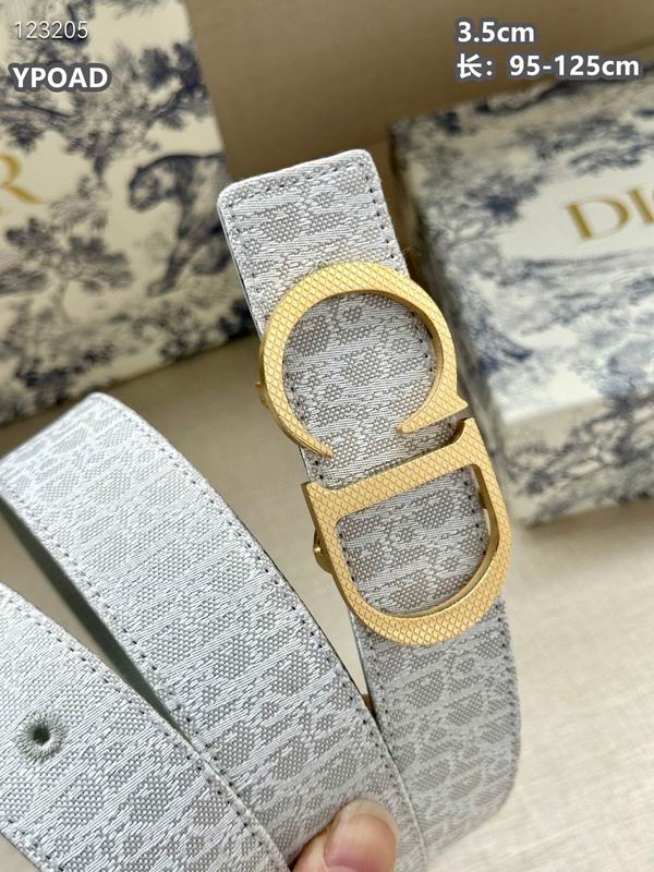 Dior belt 35mmX95-125cm 8L (401)