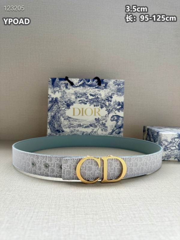 Dior belt 35mmX95-125cm 8L (402)