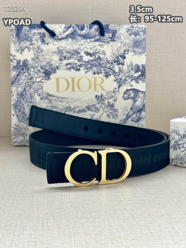 Dior belt 35mmX95-125cm 8L (404)