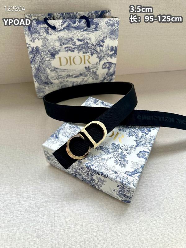 Dior belt 35mmX95-125cm 8L (405)