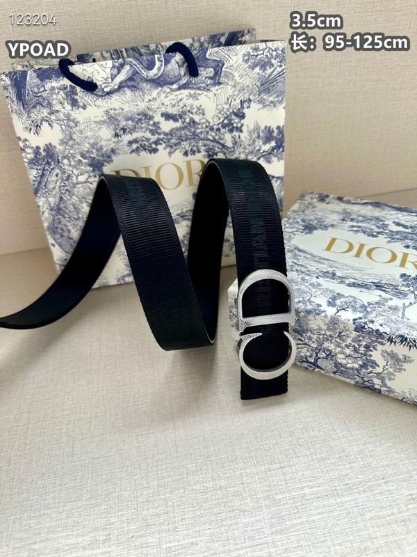 Dior belt 35mmX95-125cm 8L (406)