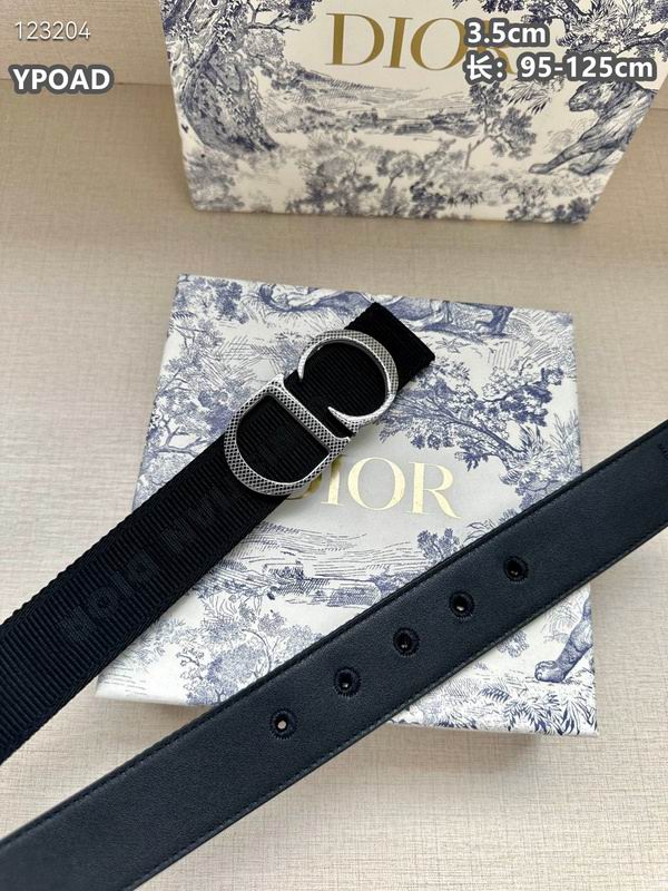Dior belt 35mmX95-125cm 8L (407)