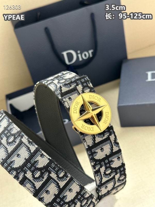 Dior belt 35mmX95-125cm 8L (42)