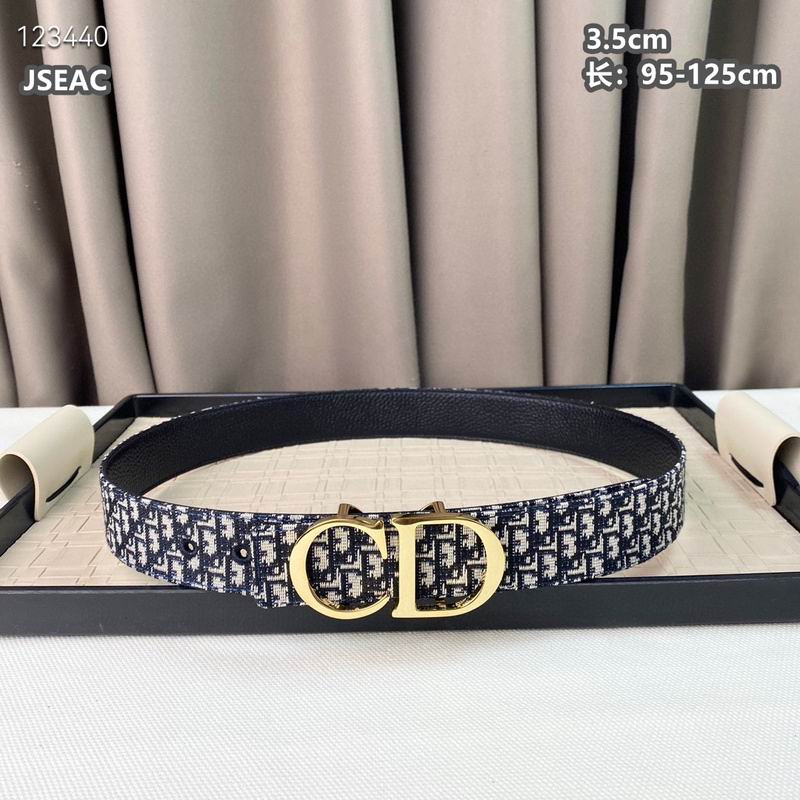 Dior belt 35mmX95-125cm 8L (421)