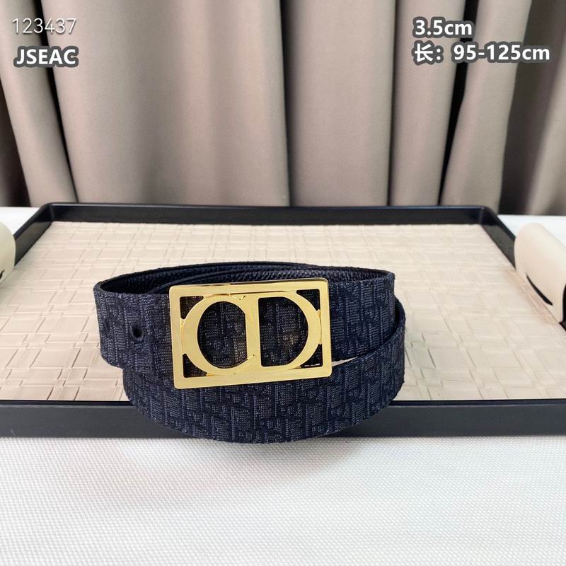 Dior belt 35mmX95-125cm 8L (430)