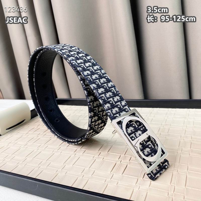 Dior belt 35mmX95-125cm 8L (433)