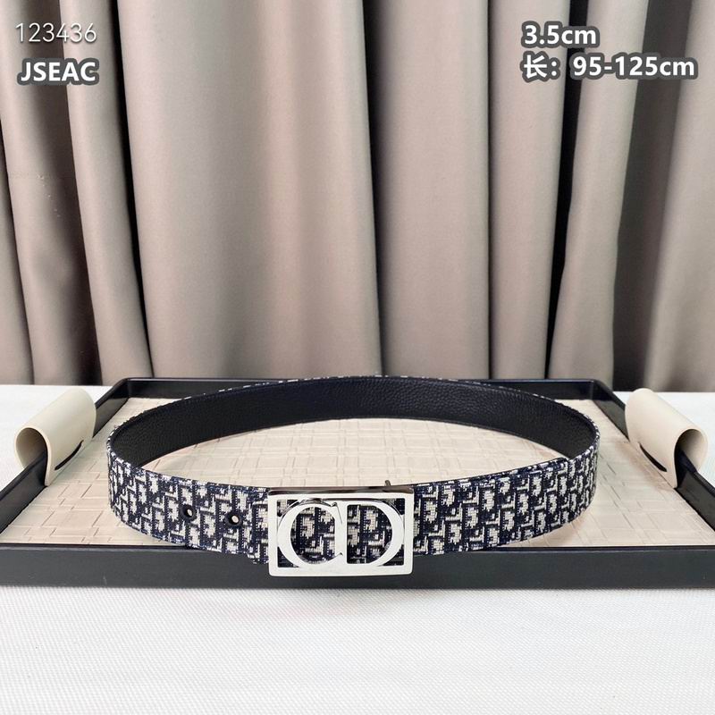 Dior belt 35mmX95-125cm 8L (436)