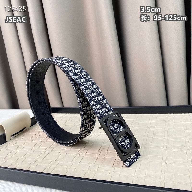 Dior belt 35mmX95-125cm 8L (437)