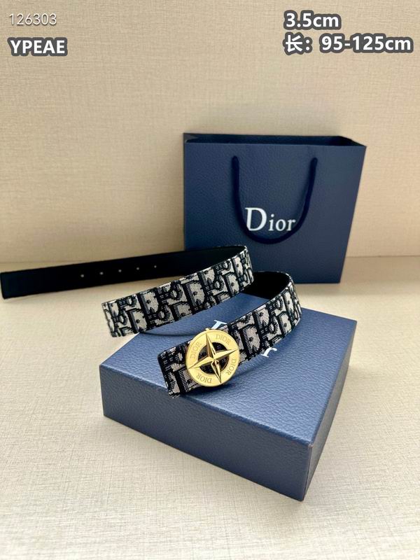 Dior belt 35mmX95-125cm 8L (44)