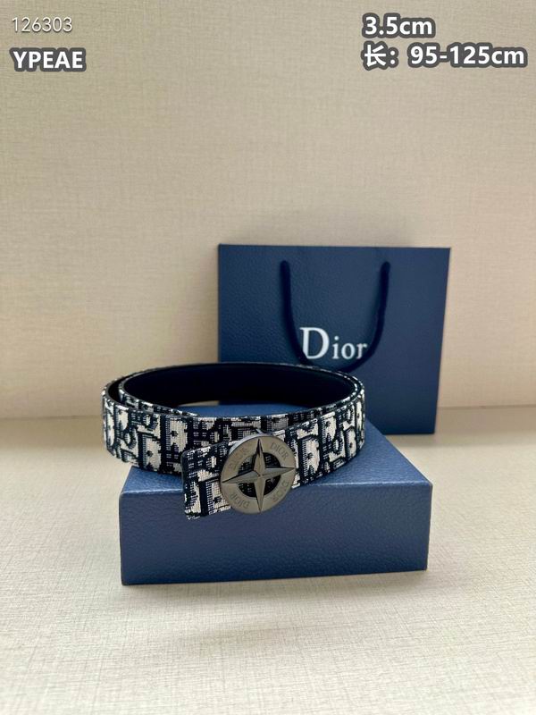 Dior belt 35mmX95-125cm 8L (46)