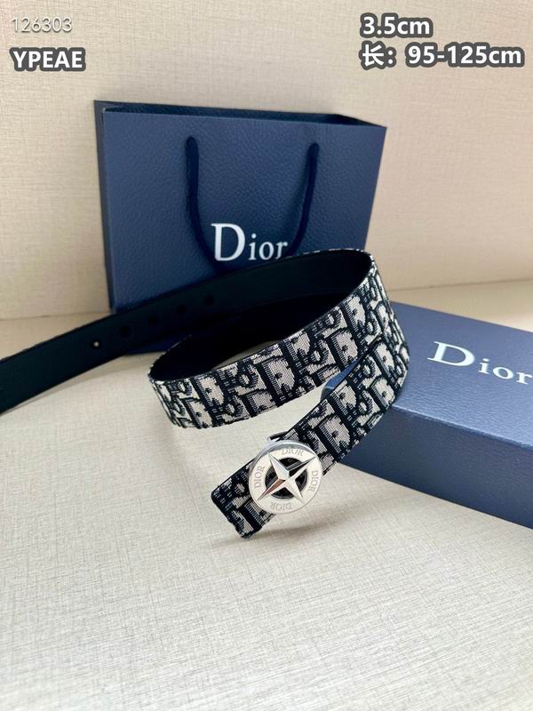 Dior belt 35mmX95-125cm 8L (49)