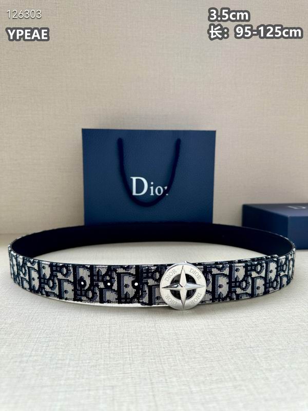 Dior belt 35mmX95-125cm 8L (50)
