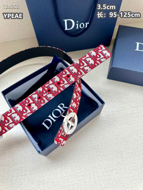 Dior belt 35mmX95-125cm 8L (51)
