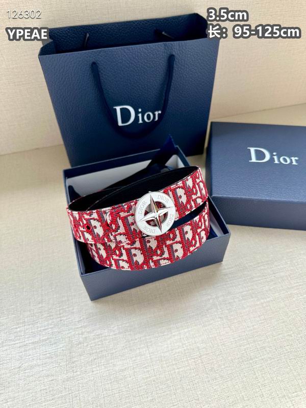 Dior belt 35mmX95-125cm 8L (53)