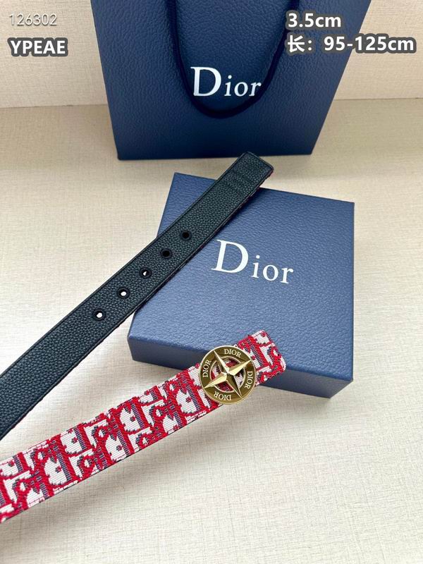 Dior belt 35mmX95-125cm 8L (55)
