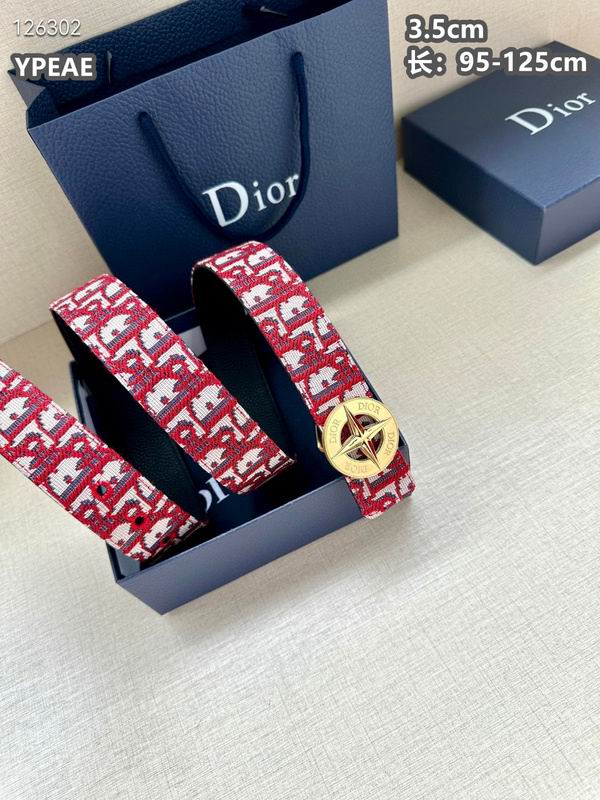 Dior belt 35mmX95-125cm 8L (56)
