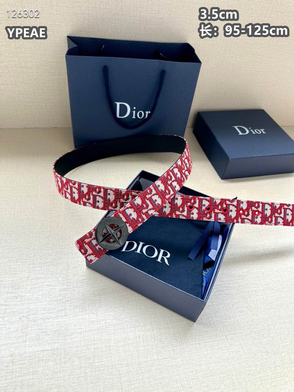 Dior belt 35mmX95-125cm 8L (57)