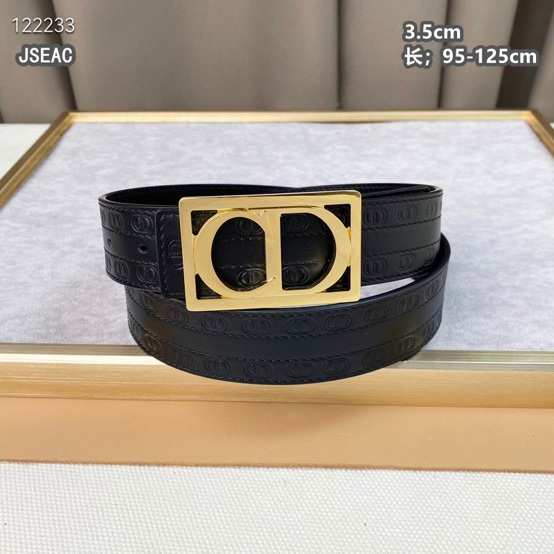 Dior belt 35mmX95-125cm 8L (603)
