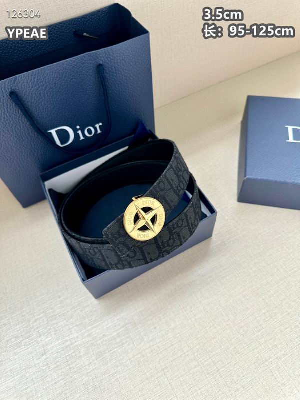 Dior belt 35mmX95-125cm 8L (95)