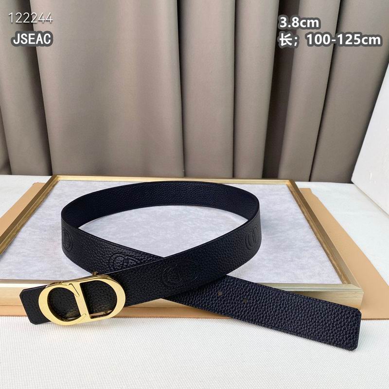 Dior belt 38mmX100-125cm 8L (131)