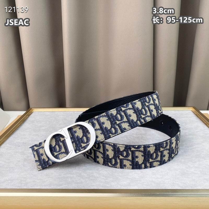 Dior belt 38mmX95-125cm 8L (55)