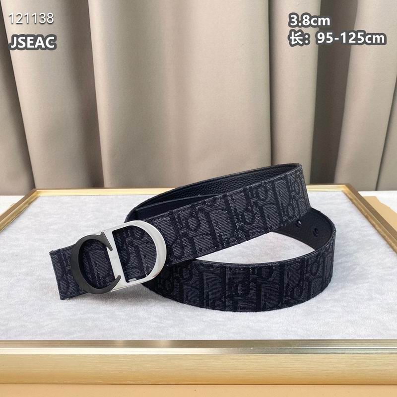 Dior belt 38mmX95-125cm 8L (59)