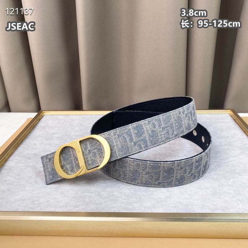 Dior belt 38mmX95-125cm 8L (63)