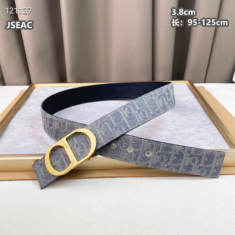 Dior belt 38mmX95-125cm 8L (65)