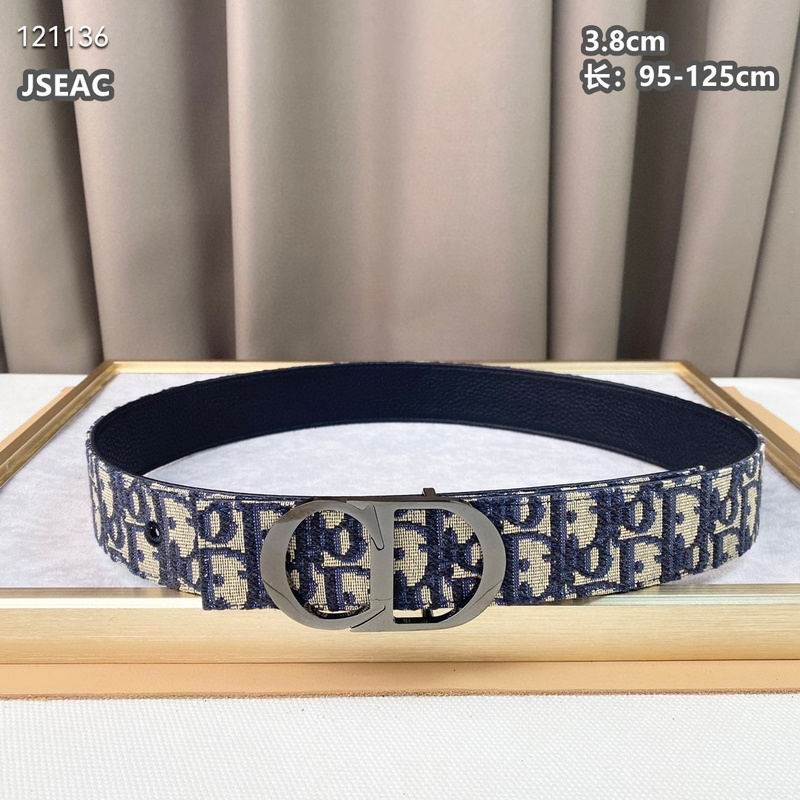 Dior belt 38mmX95-125cm 8L (68)